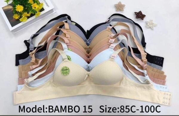 UMT B 15 BAMBU DESTEKSİZ SÜTYEN SİYAH
