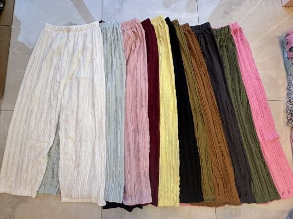 ARSTİL BAYAN FIRFIRLI JUMBO PANTOLON