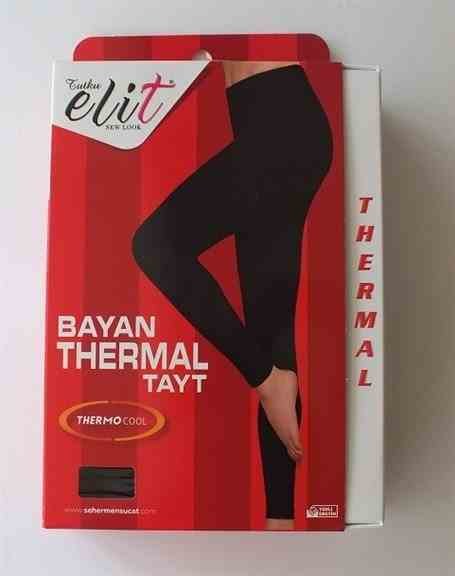 TUTKU ELİT 2705 BAYAN TERMAL TAYT SİYAH