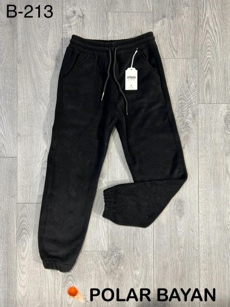 ATR B-213 BAYAN POLAR P.LASTİKLİ EŞOFMAN ALT FÜME