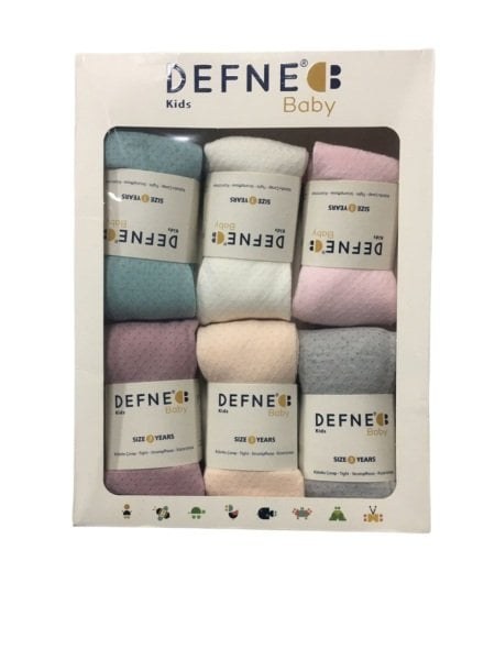 DEFNE 004-21 KIZ ÇOCUK KÜLOTLU ÇORAP 9 NO