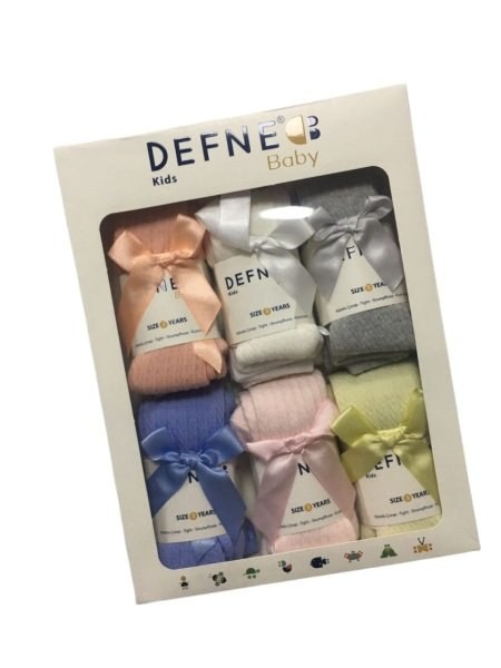 DEFNE 011-21 KIZ ÇOCUK KÜLOTLU ÇORAP 7 NO
