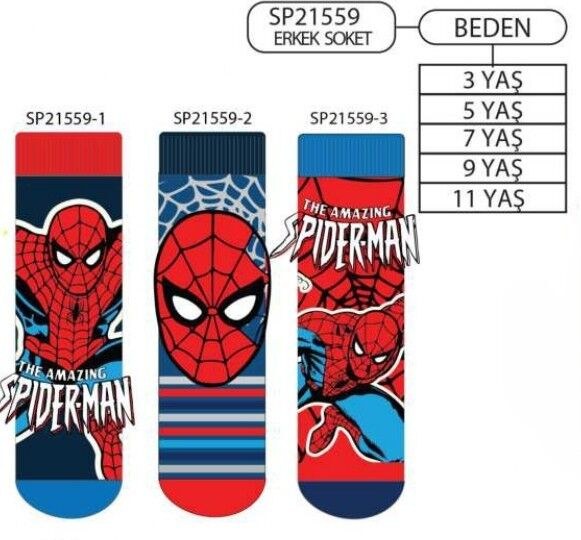 ÇİMPA SP21559 SPIDERMAN ÇOCUK ÇORAP