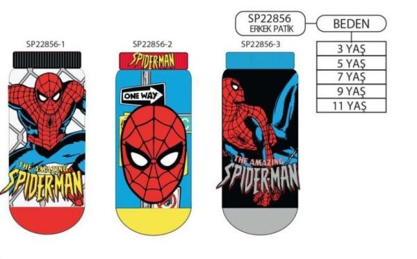 ÇİMPA SP22856 SPİDERMAN ÇOCUK PATİK