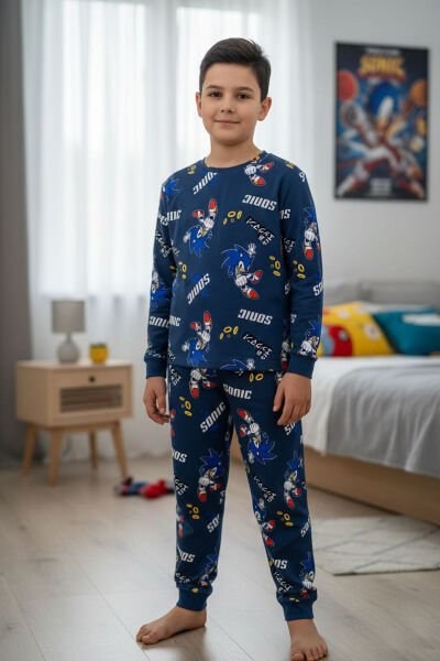 İSOBEL 61306 İNTERLOK PİJAMA TAKIM 4-8 YAŞ
