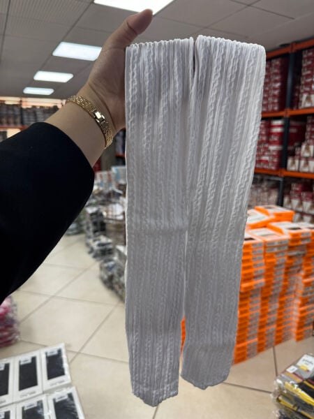 DORE 12559 KIZ AYÇA DESENLİ MİCRO KÜLOTLU ÇORAP SİYAH