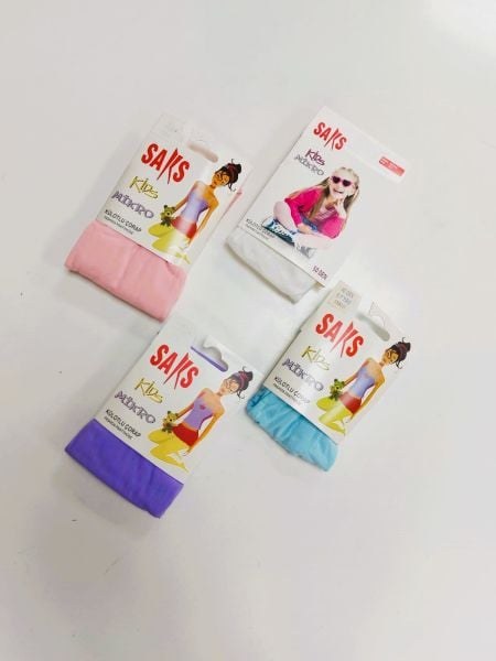 SAKS 10659 KIZ ÇOCUK MİCRO 40 DENYE KÜLOTLU ÇORAP LİLA