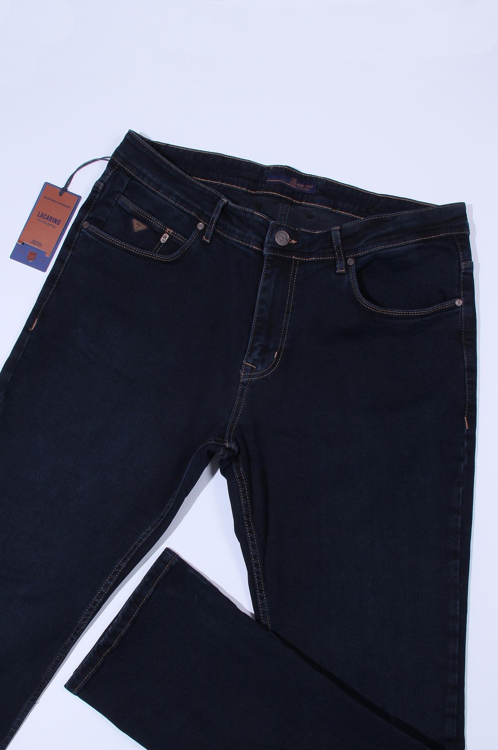 Yüksek Bel Klasik Kesim Blue Black Jean Pantolon