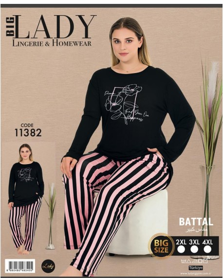 Battal Uzun Kol Pijama Takımı