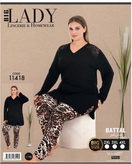 Battal Uzun Kol Pijama Takımı
