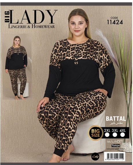 Battal Uzun Kol Pijama Takımı