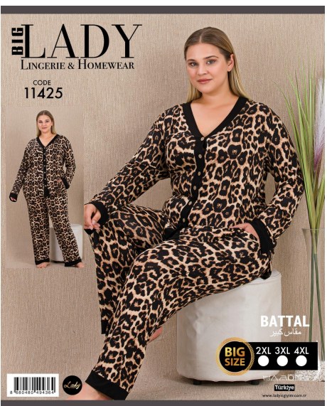 Battal Uzun Kol Pijama Takımı