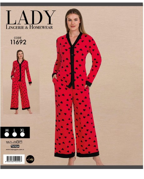 Uzun Kol Pijama Takımı