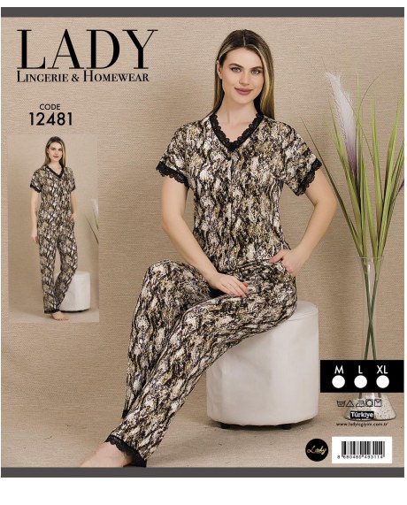 Kısa Kol Pijama Takımı