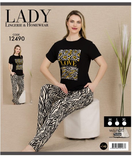 Kısa Kol Pijama Takımı