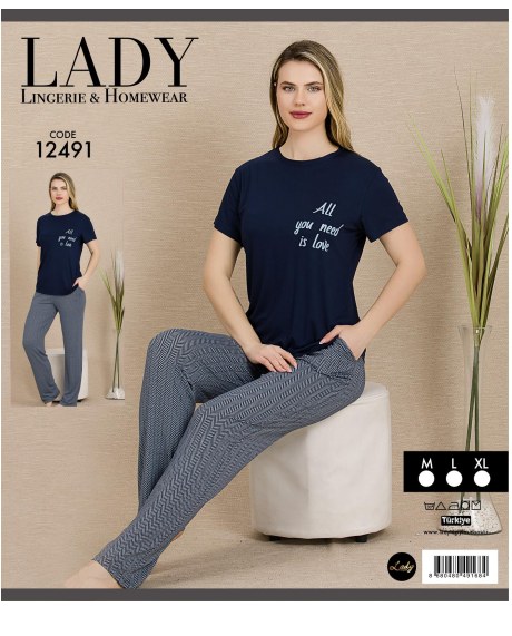 Kısa Kol Pijama Takımı