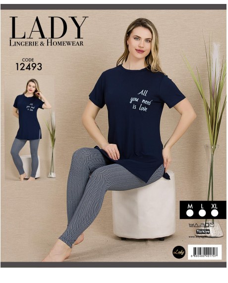 Kısa Kol Pijama Takımı