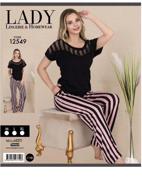 Kısa Kol Pijama Takımı