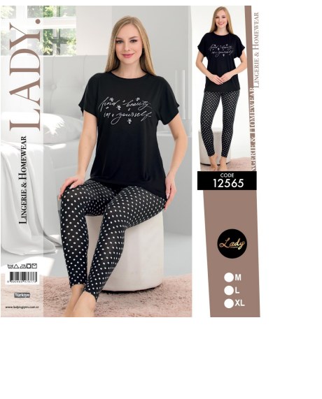 Kısa Kol Pijama Takımı