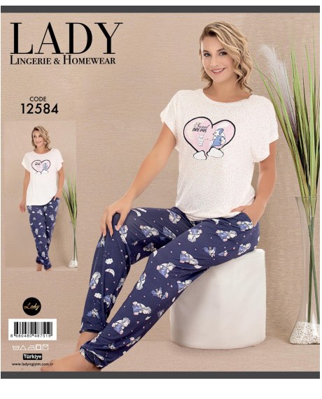 Kısa Kol Pijama Takımı
