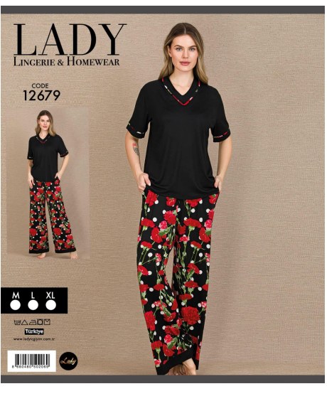 Kısa Kol Pijama Takımı