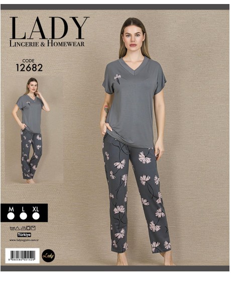 Kısa Kol Pijama Takımı