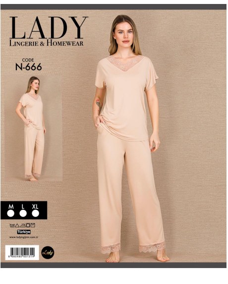 Kısa Kol Pijama Takımı