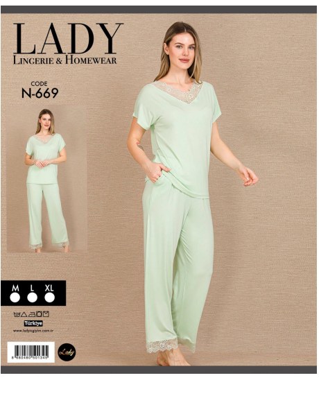 Kısa Kol Pijama Takımı