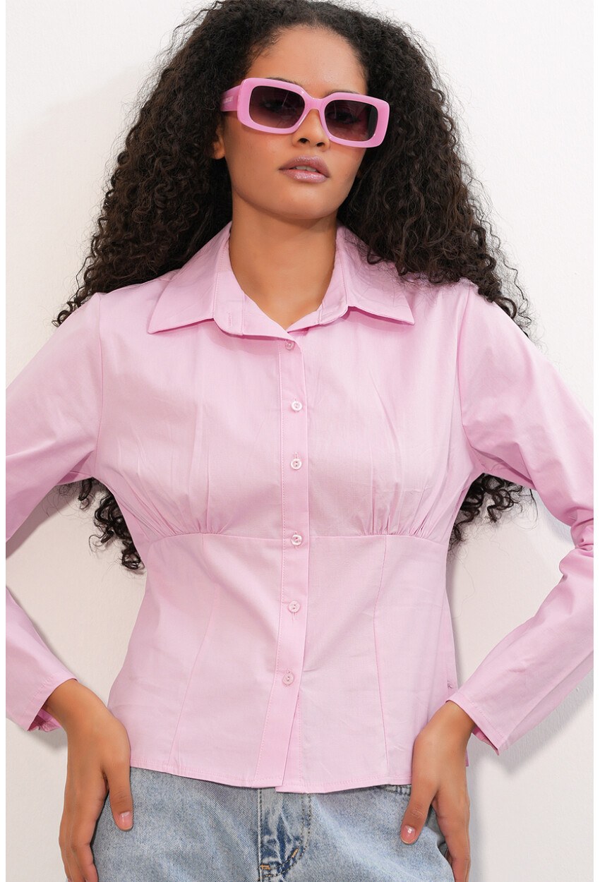 20231 Slim Fit Poplin Gömlek