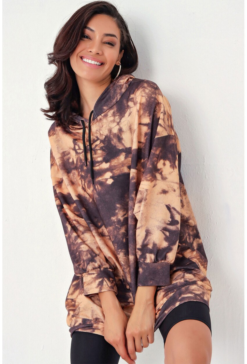 4125 Oversize Sweat Elbise