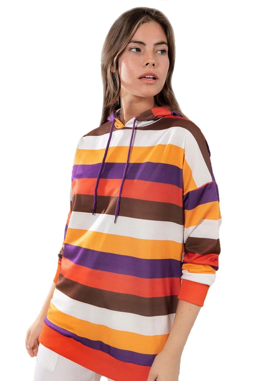 4125 Oversize Sweat Elbise