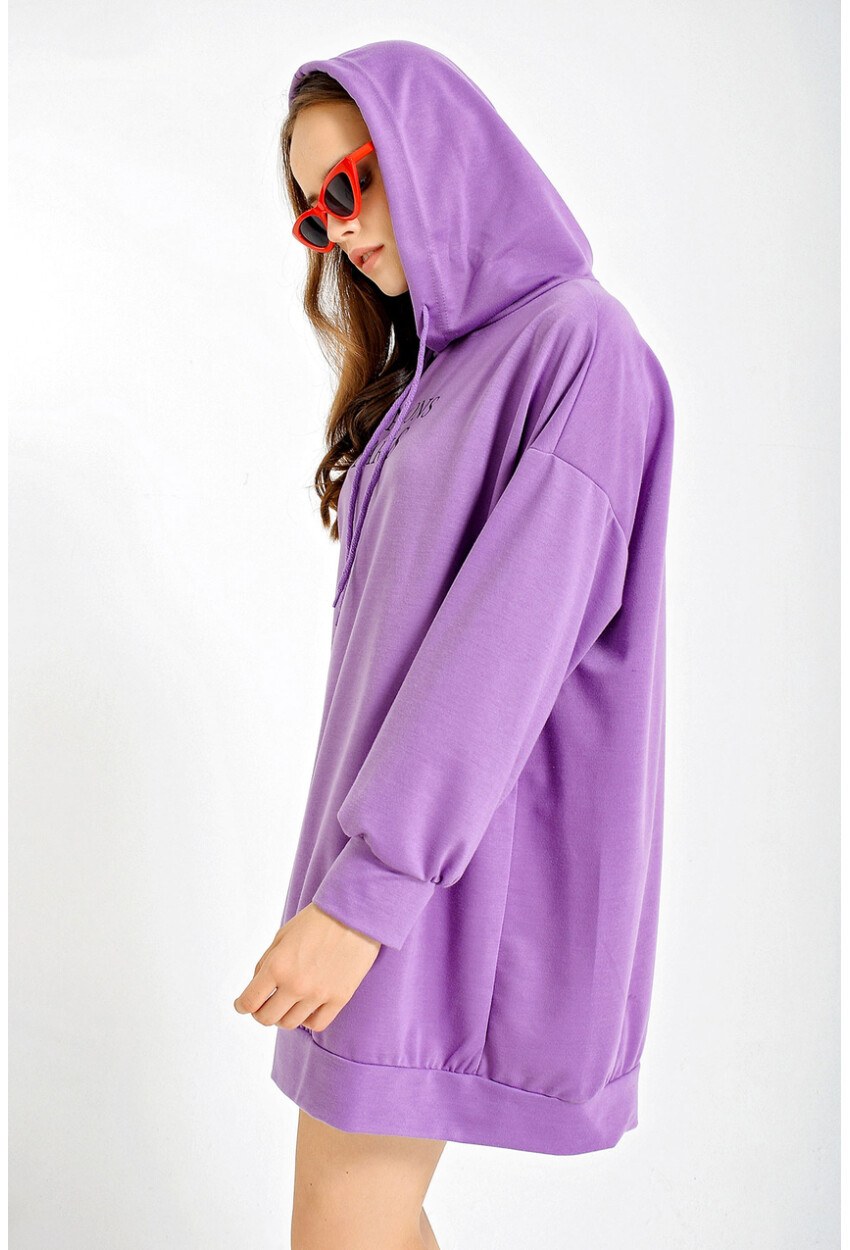 4125 Oversize Sweat Elbise