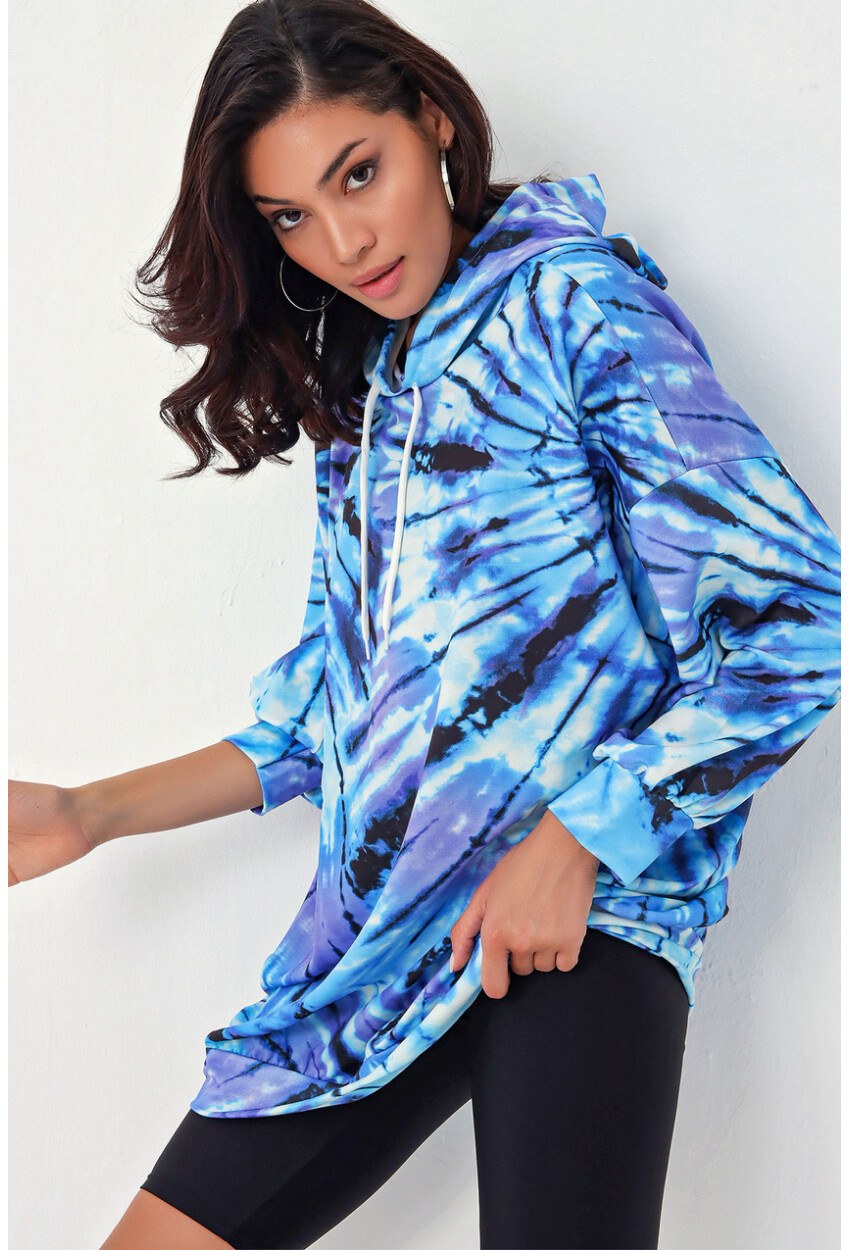 4125 Oversize Sweat Elbise
