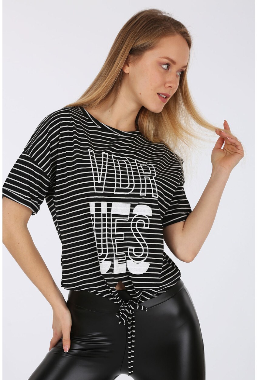 4292 Vdr Baskılı T-Shirt