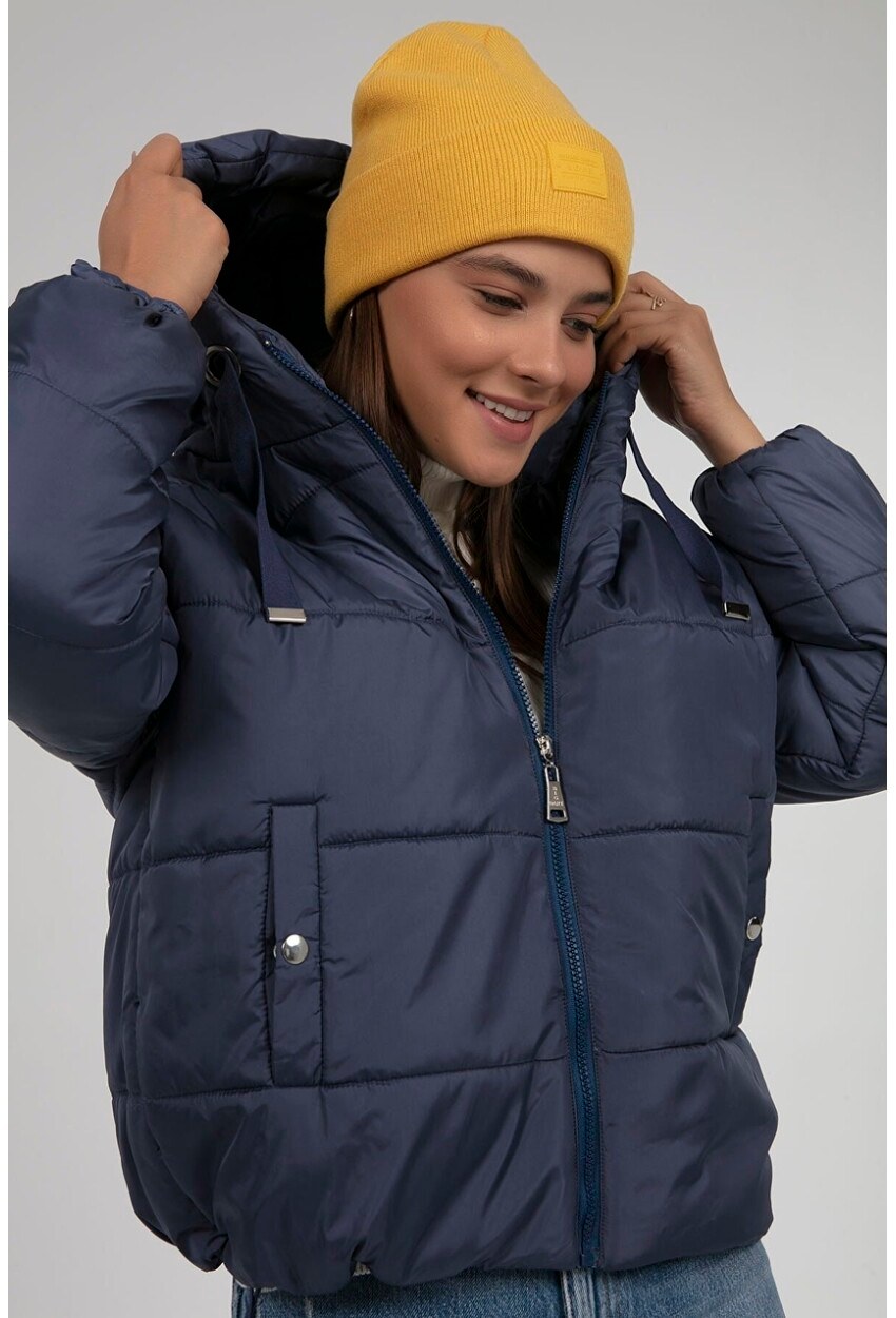 5117 Kapşonlu Şişme Mont