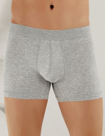 6 LI Paket Şahinler Likralı Boxer Gri ME031