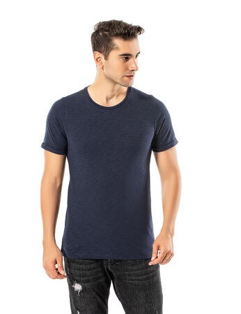 LJUNG Erkek T-Shirt TML284001-NAVY