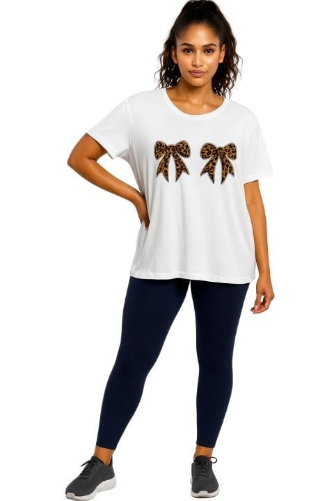 Fiyonklu Kadın T-Shirt