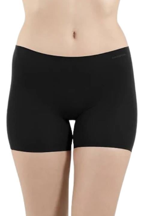 Stil Likralı Kadın Boxer - Siyah