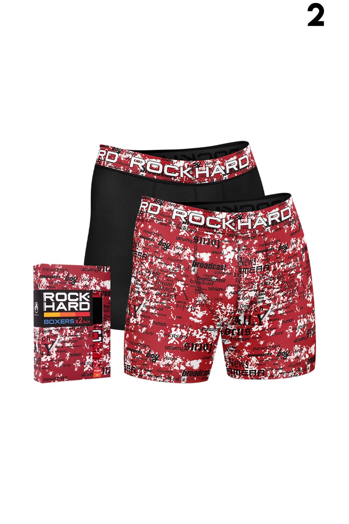 Koza Biat 7050-120371 Erkek Kutulu Boxer 2'li