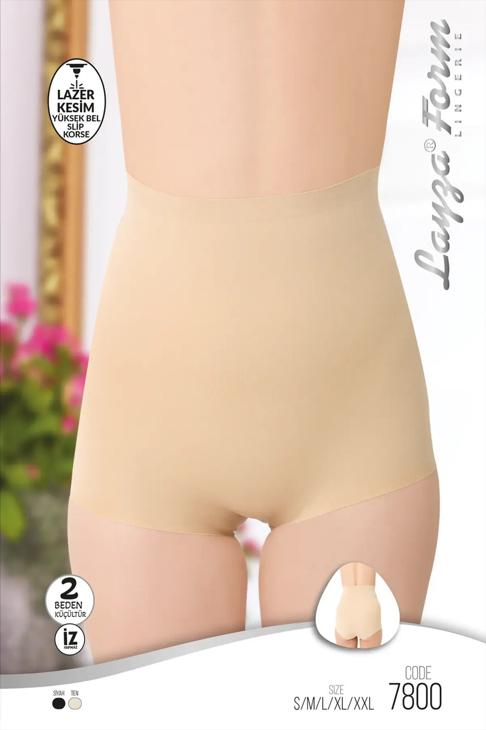 Liza 7800 Yüksek Bel Slip Korse