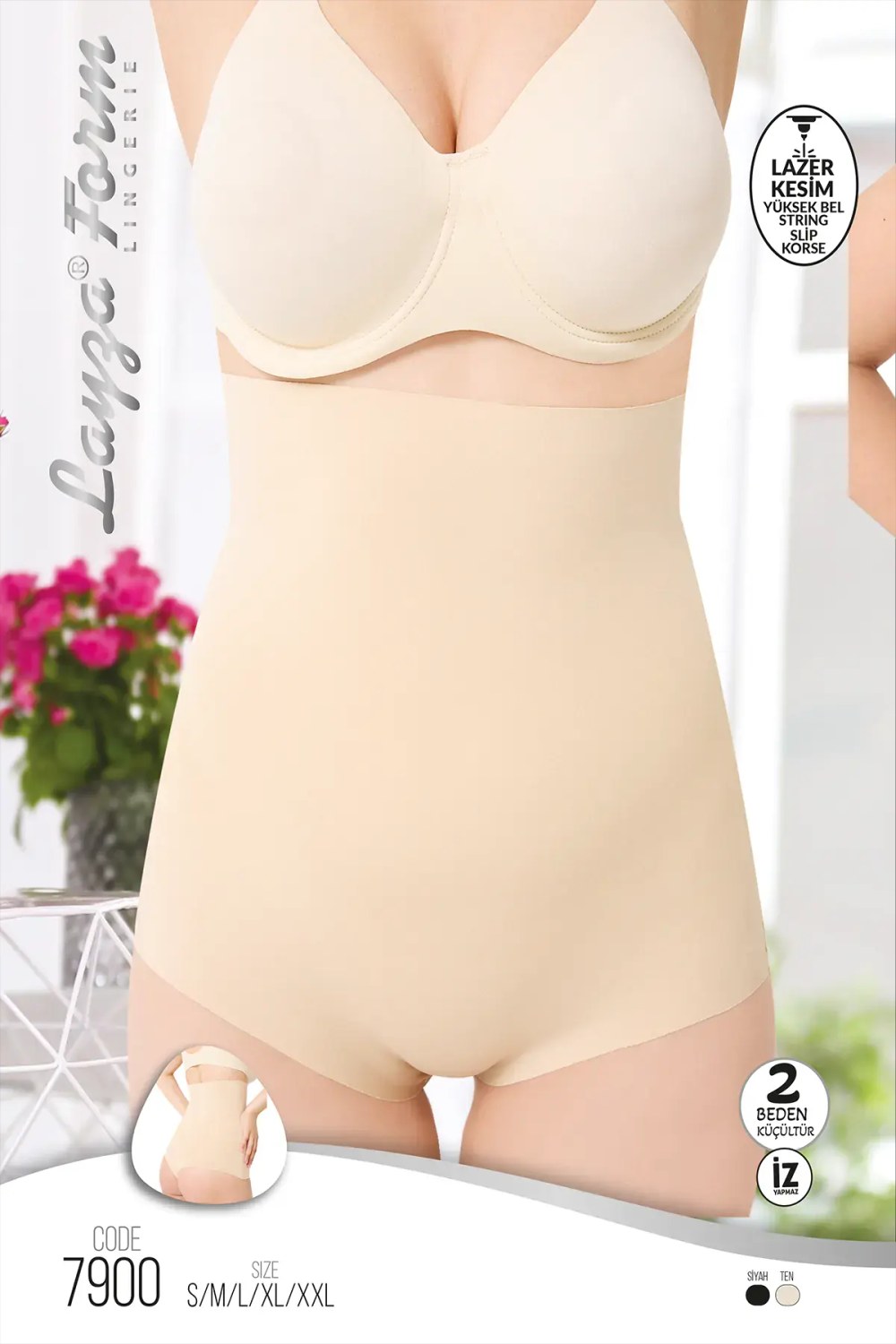 Liza 7900 Yüksek Bel String Slip Korse
