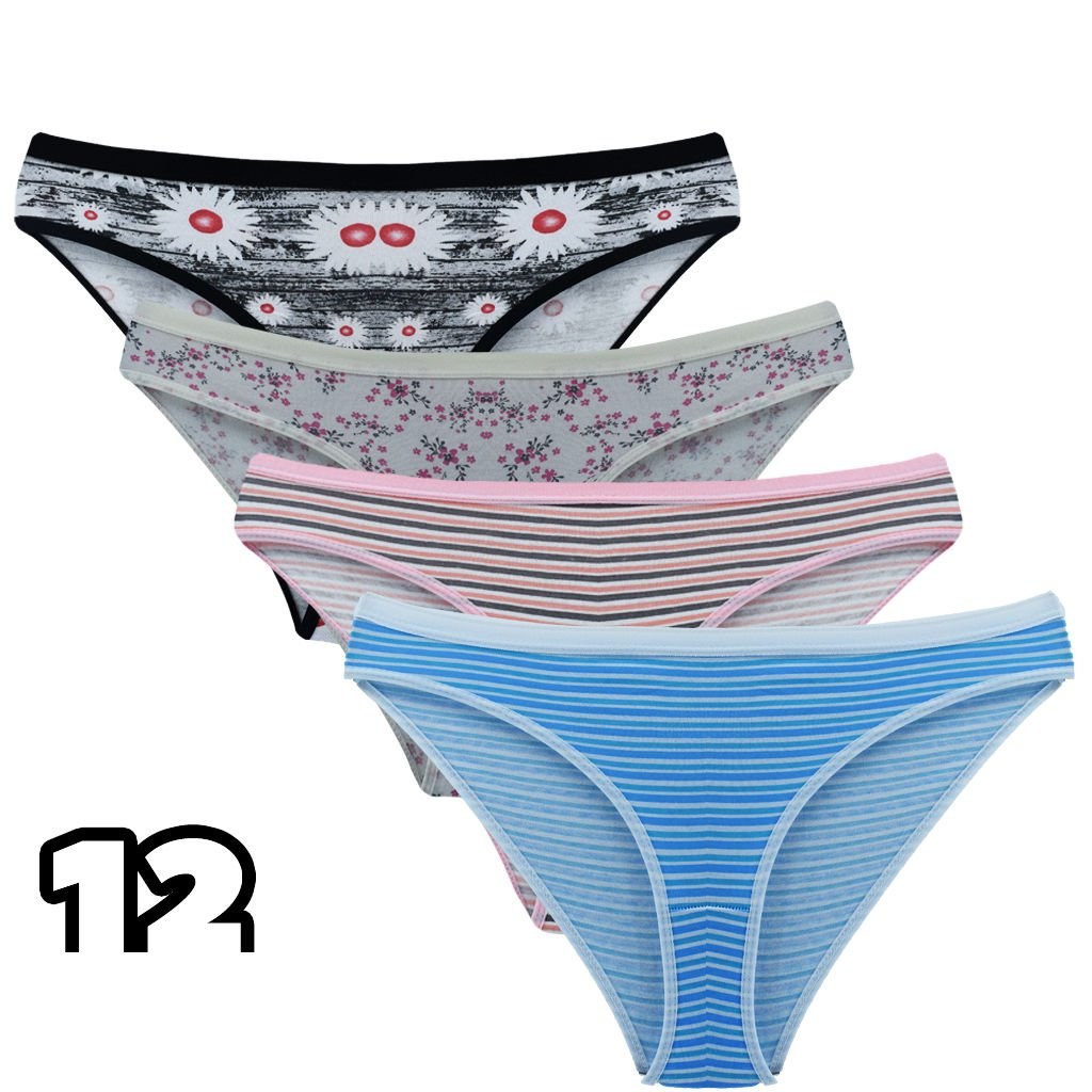 Tutku 0547 Kumru Bayan Bikini 12'li