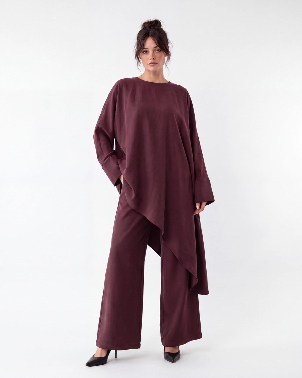 7706 Takım-Bordo