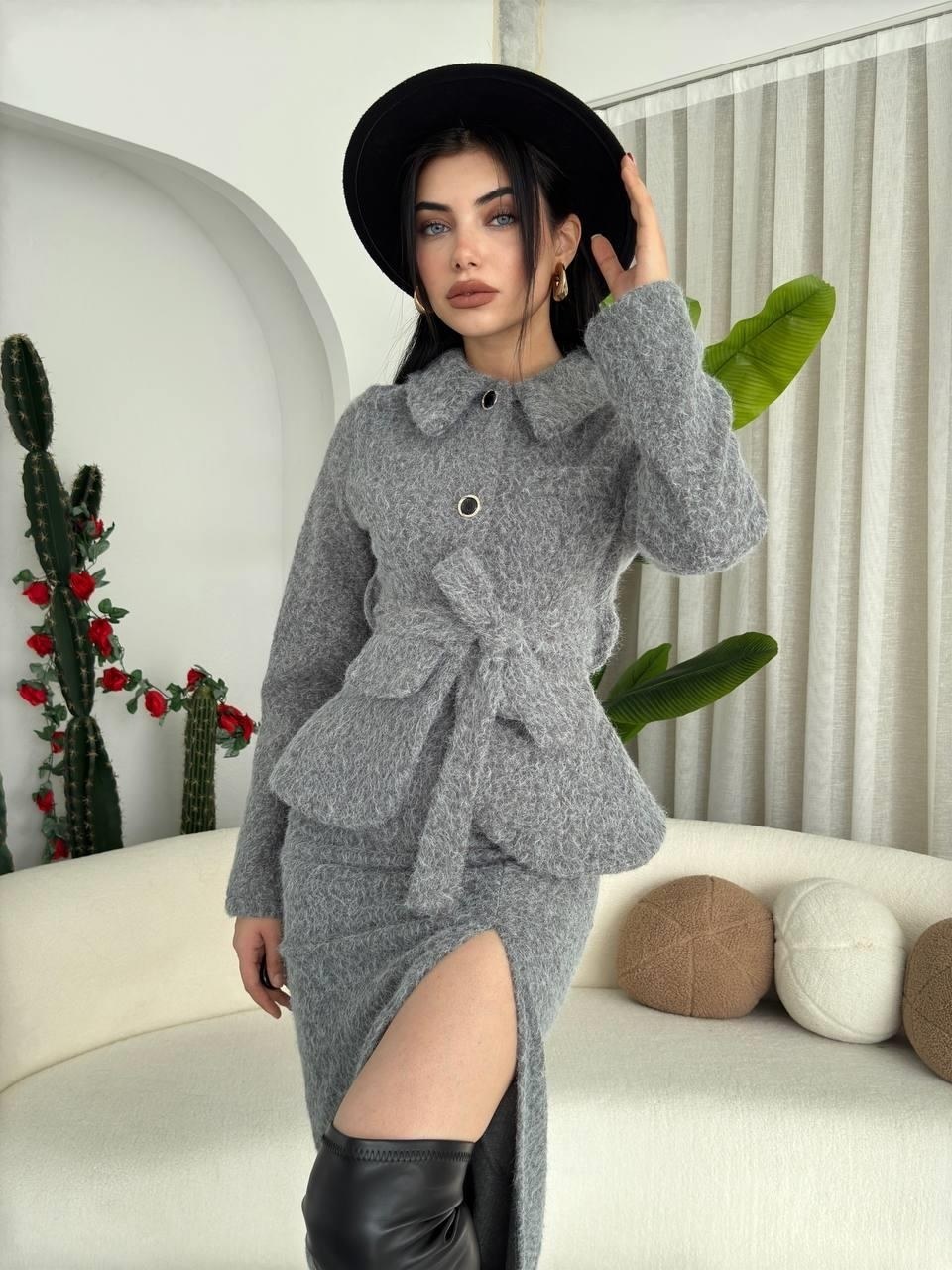 Suma Kaşe Takım ETK-00520-gri