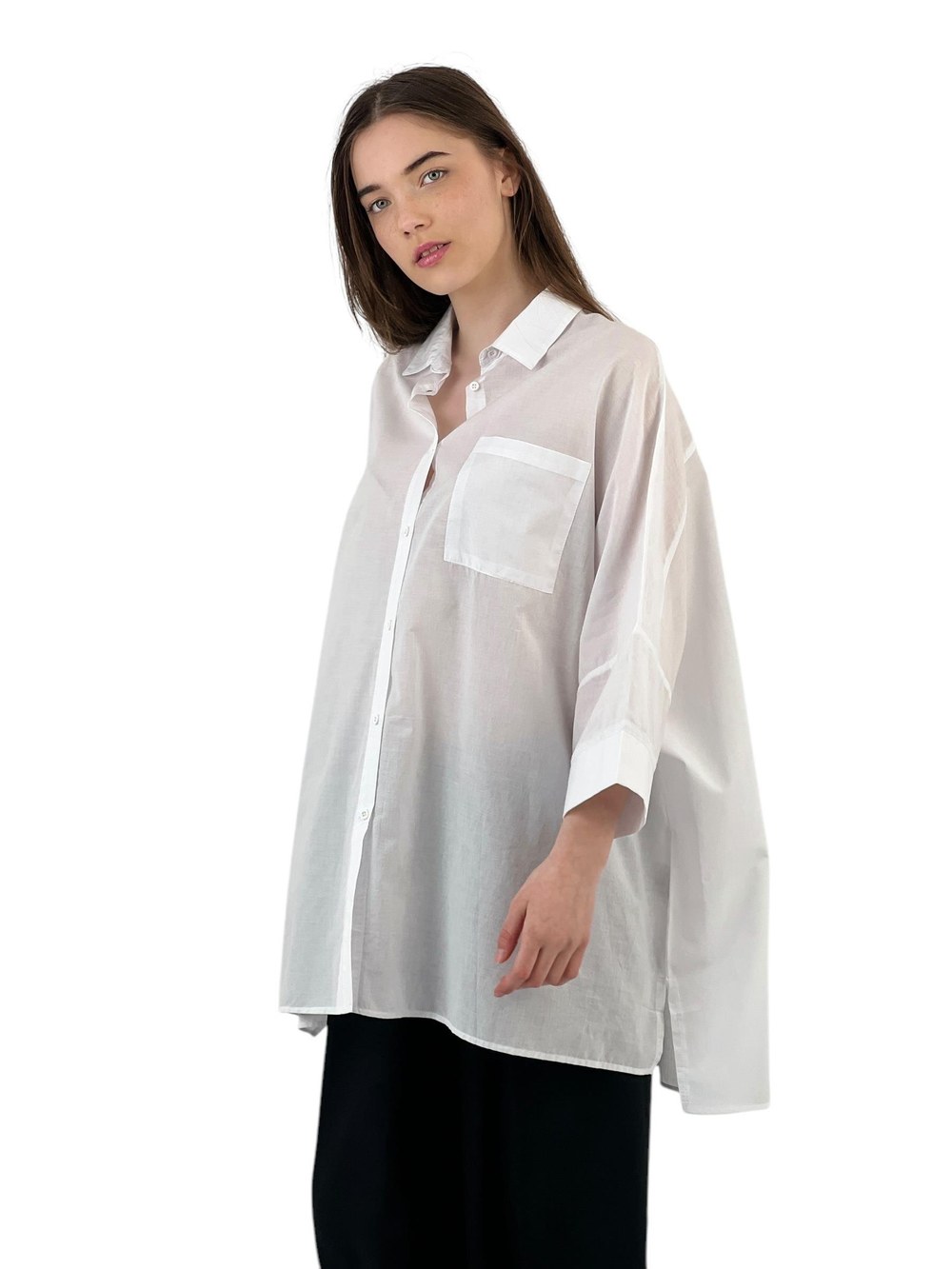 Oversize Rahat Kesim Kısa Kollu Gömlek