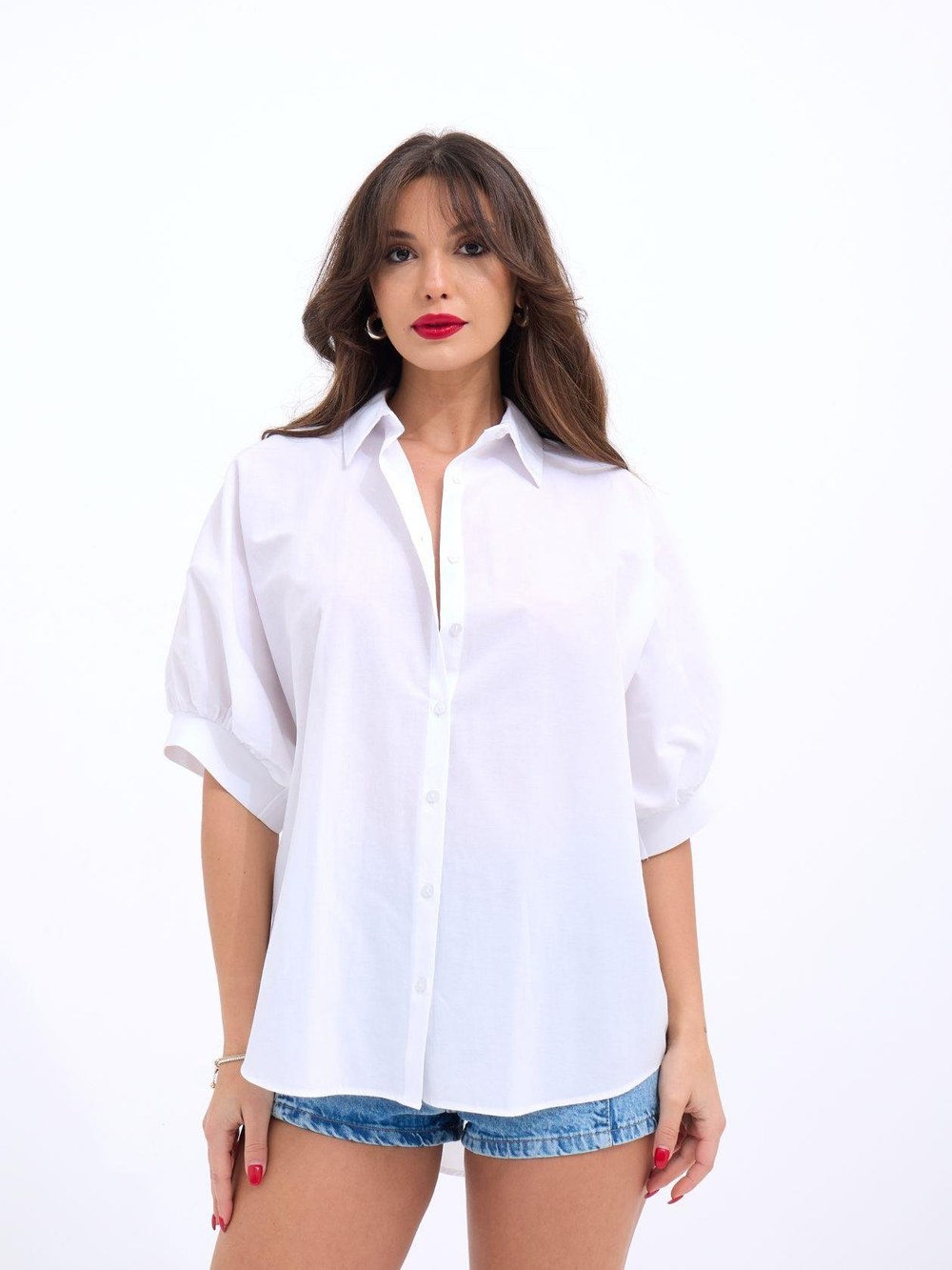 5190 Gömlek-Beyaz