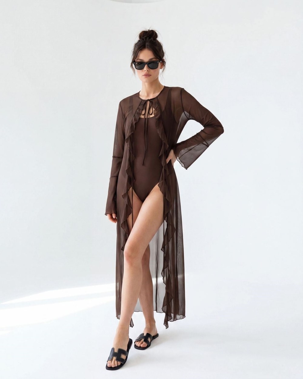 6465 Kimono-Kahve