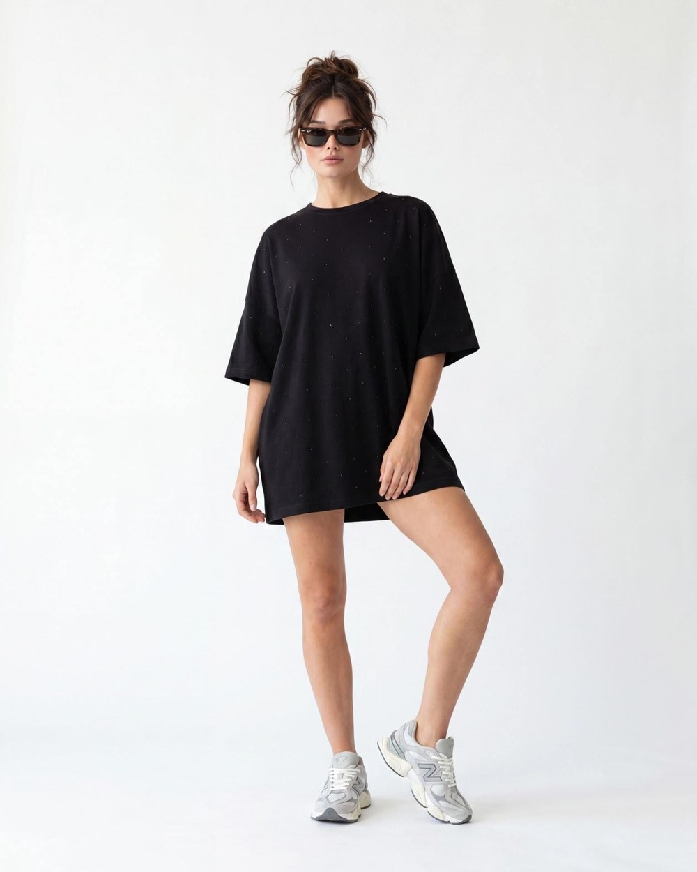 7166 T-Shirt-Siyah